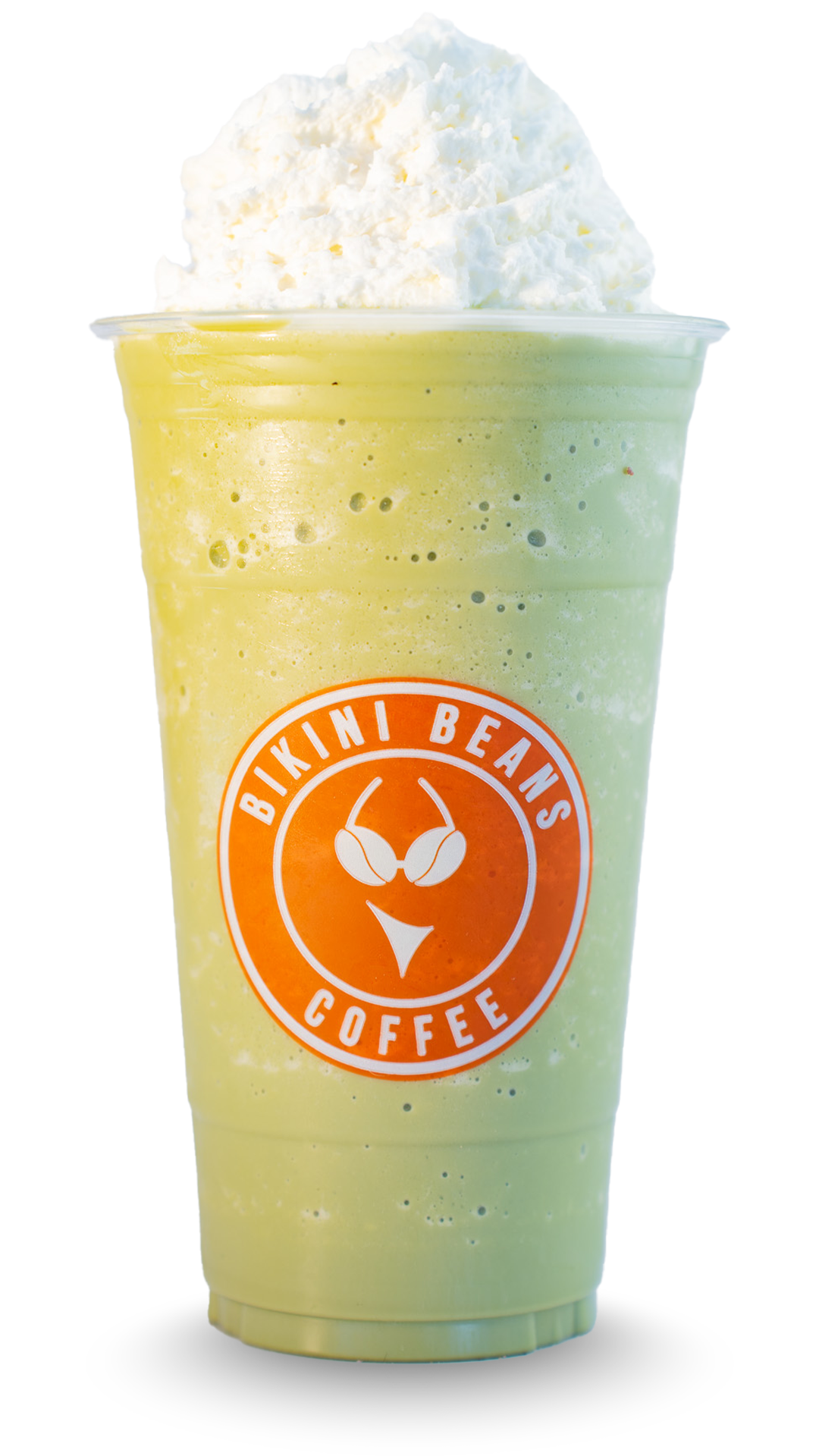 Bikini Beans Raspberry Green Tea frappe menu item