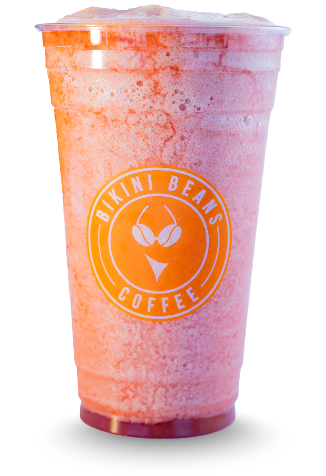 bikini beans Strawberry smoothie menu item