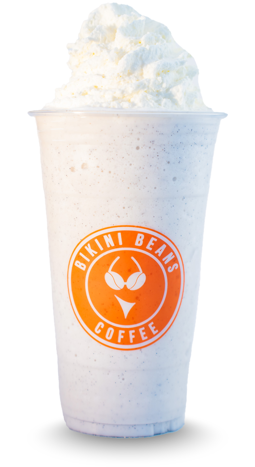 bikini beans Vanilla Bean frappe menu item