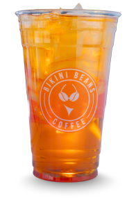 Bikini Beans Black Tea Menu Item