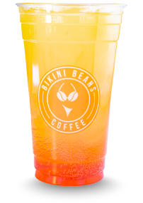 Bikini Beans Melonkini energy drink menu item