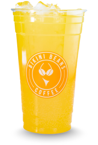 Bikini Beans Tropakini energy drink menu item