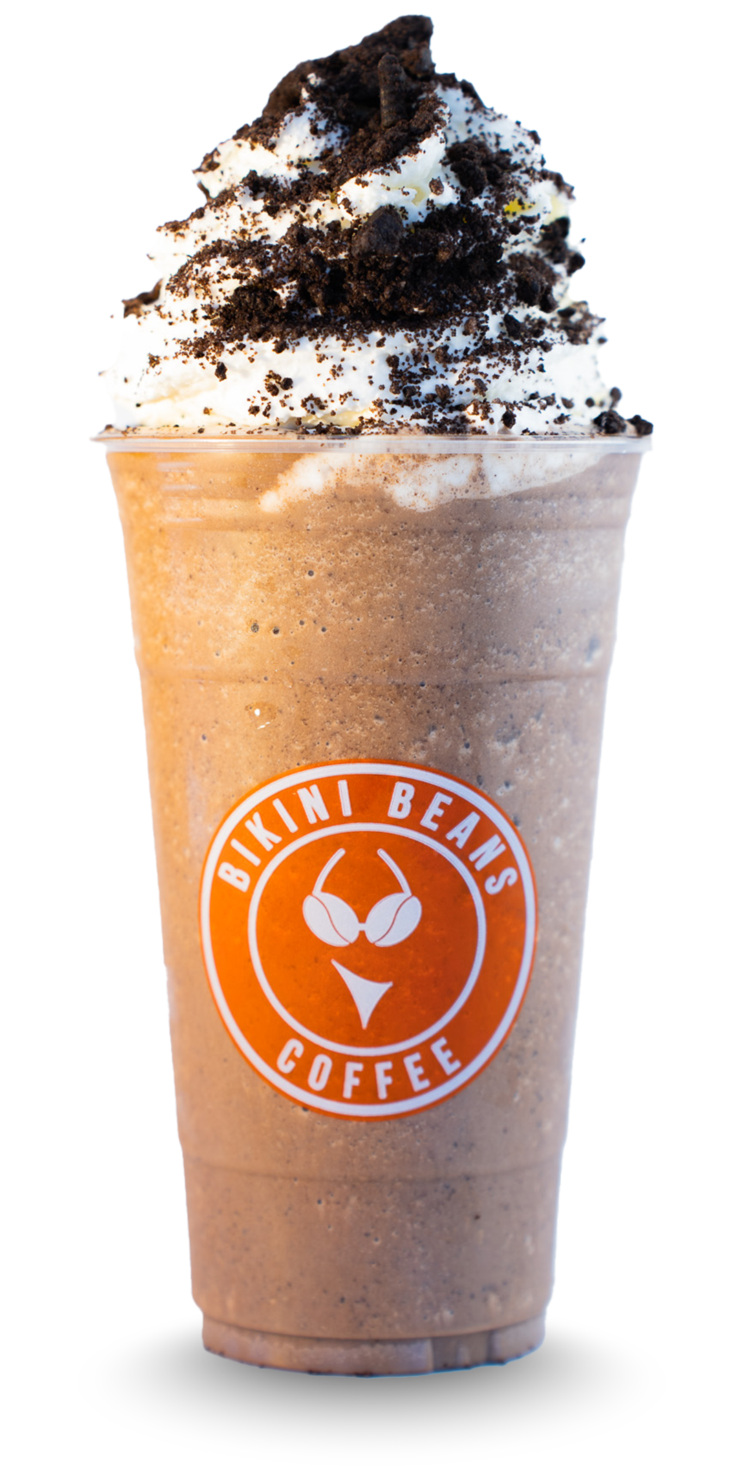BIkini Beans Cookie Monster specialty frappe menu item