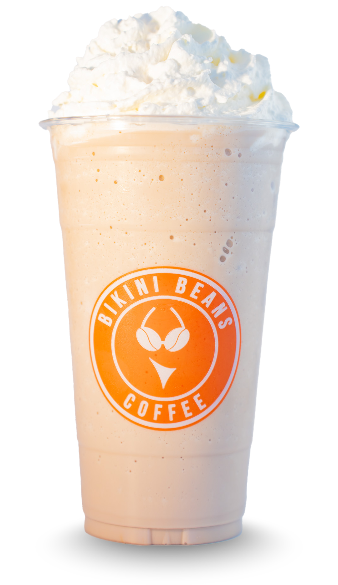 Bikini Beans Frozen Coffee & White Tiger frappes menu items
