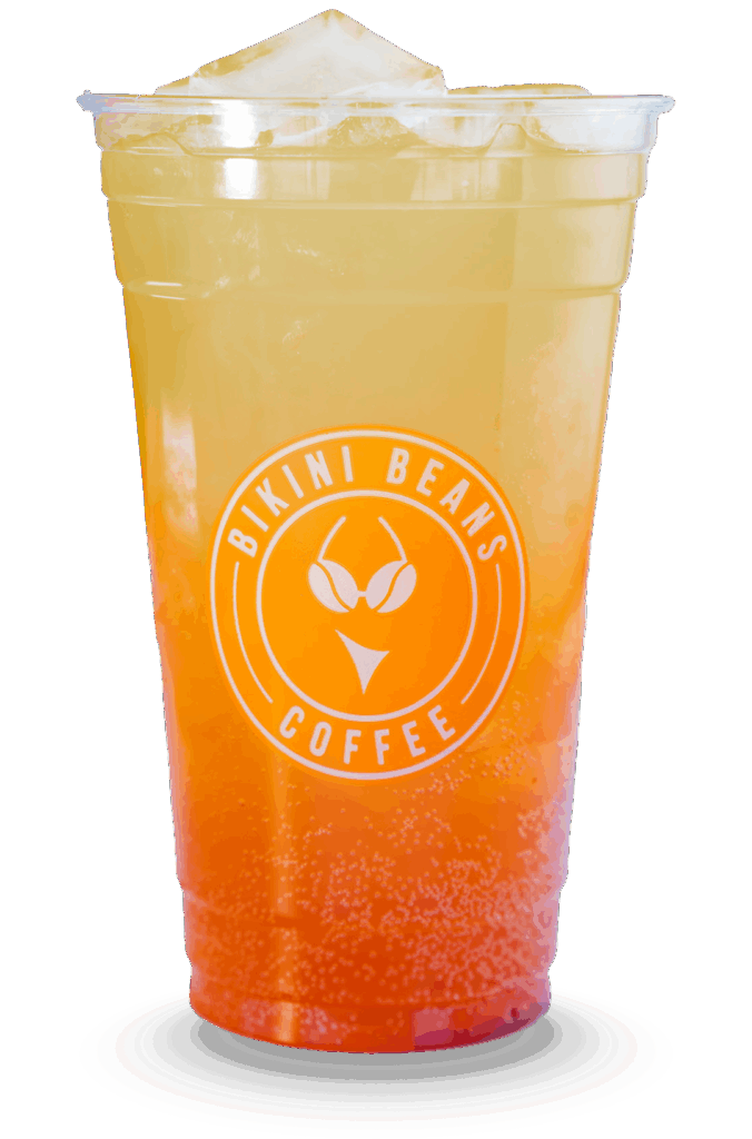 Bikini Beans Juicykini energy drink menu item